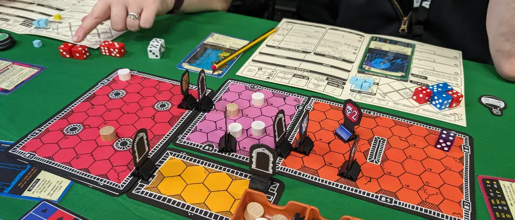 Snaps from the playtesting Snaps from the playtesting