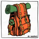 #1 Backpack // Inktober 2024 - 2024-10-01