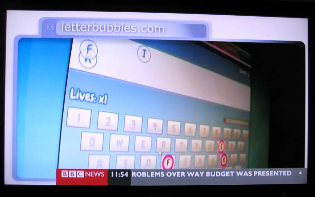 BBC Click featuring Letter Bubbles BBC Click featuring Letter Bubbles
