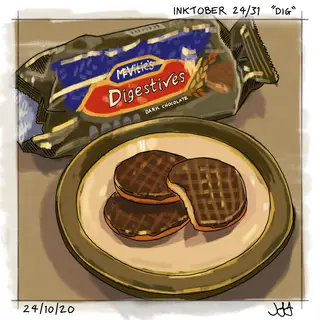 Dig, 24/31, Inktober 2020