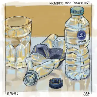 Disgusting, 11/31, Inktober 2020