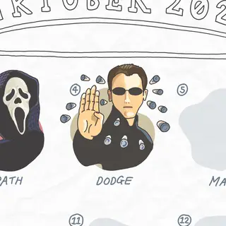 Dodge 04 - Inktober 2023