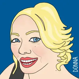 Donna - iPad finger paintings - 2012-09-03