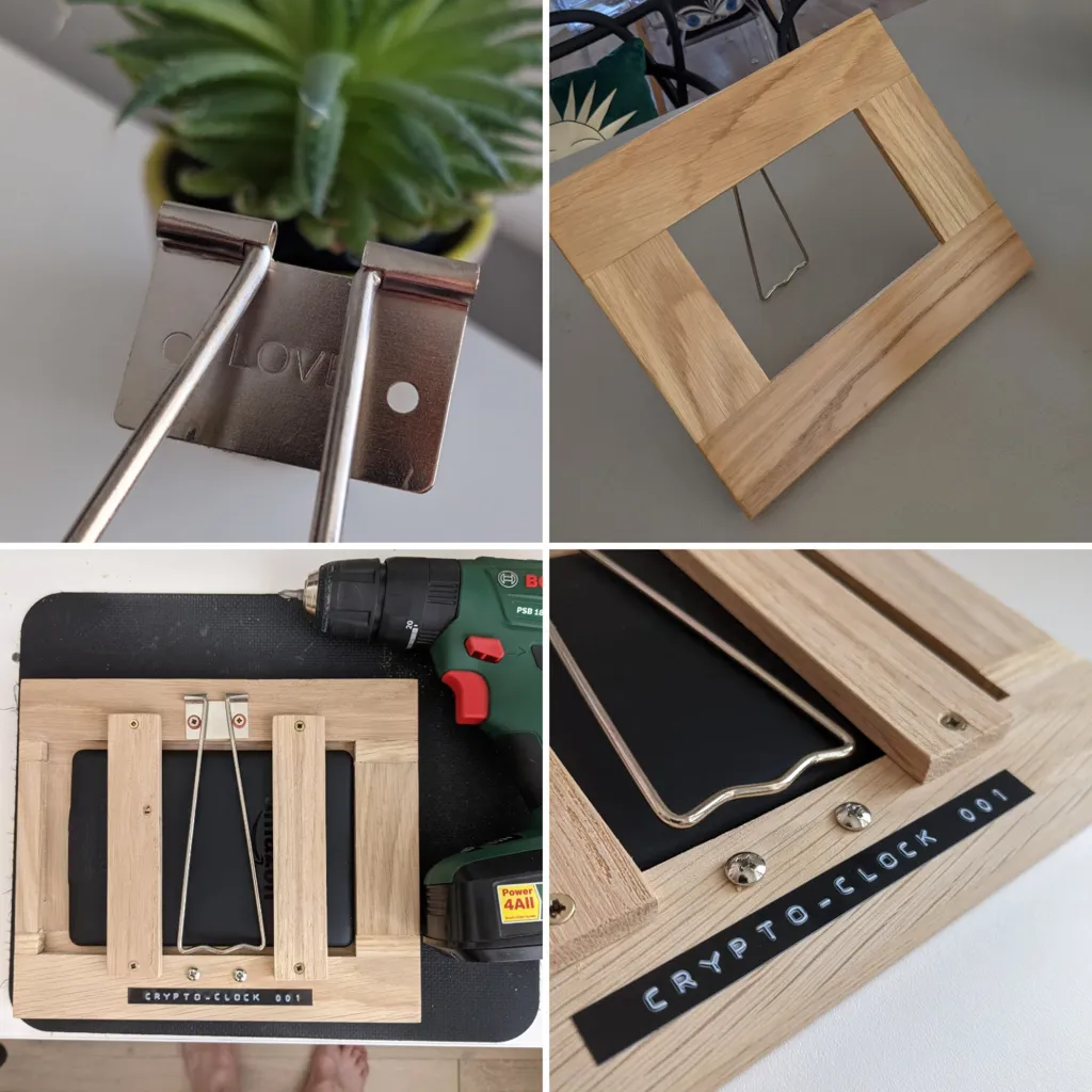 Finishing touches Finishing touches