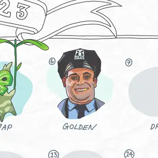 Golden 06 - Inktober 2023