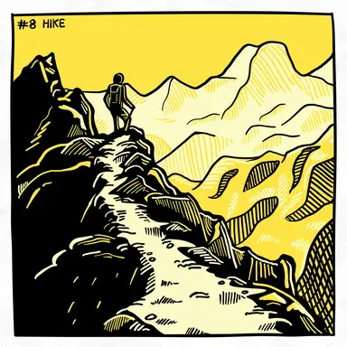 #8 Hike // Inktober 2024 - 2024-10-08