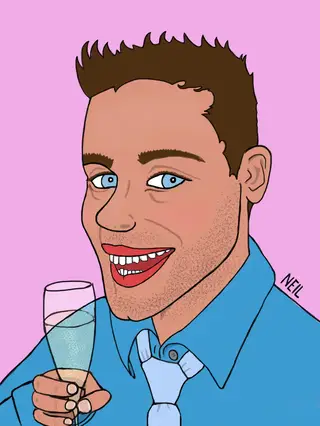 Neil - iPad finger paintings