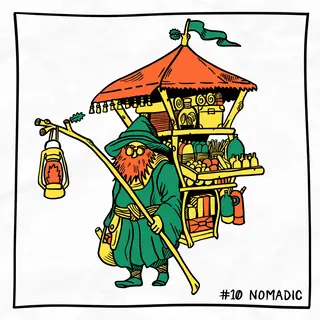 #10 Nomadic // Inktober 2024