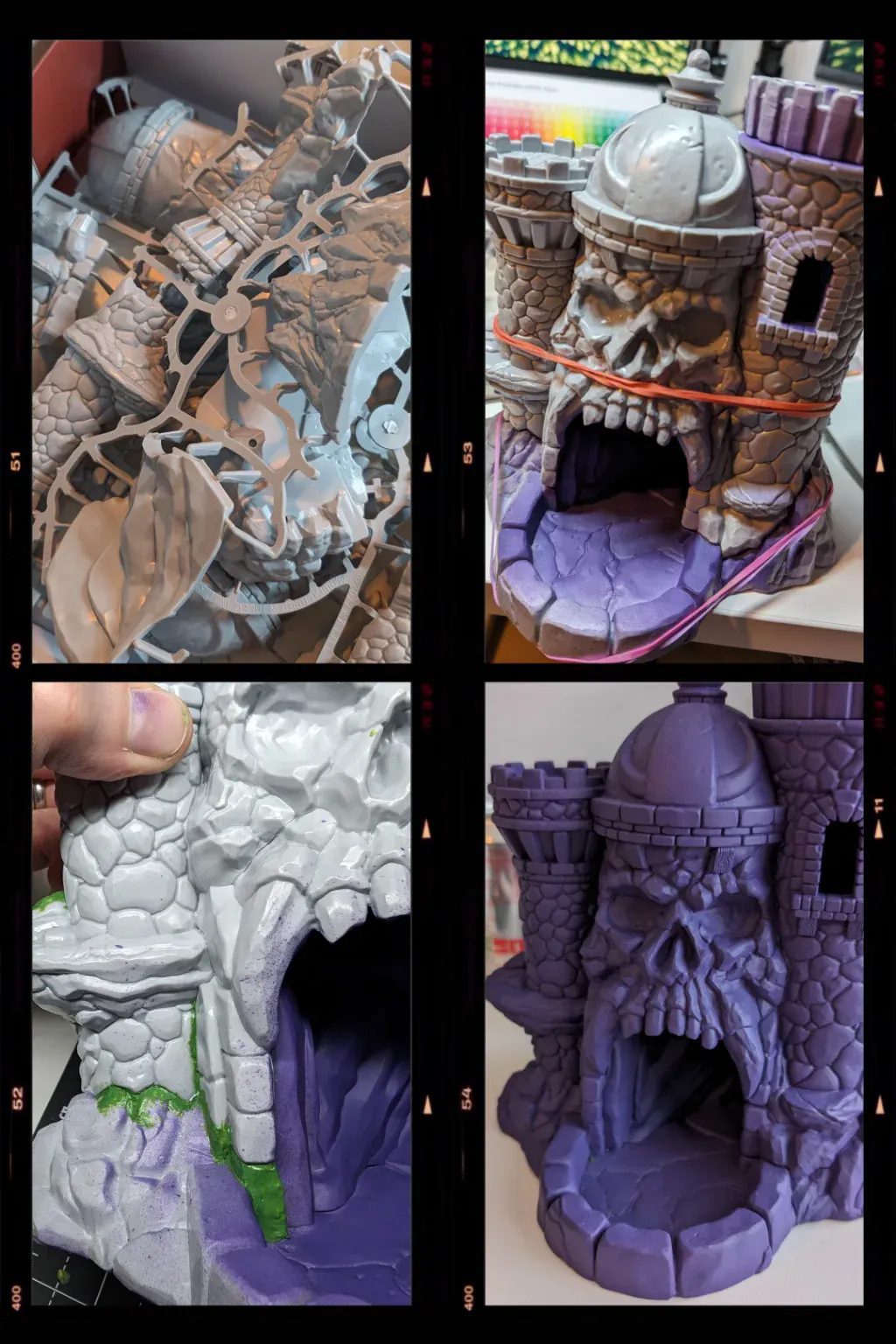 Painting process Painting process