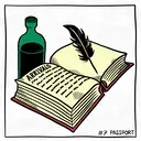 #7 Passport // Inktober 2024 - 2024-10-07