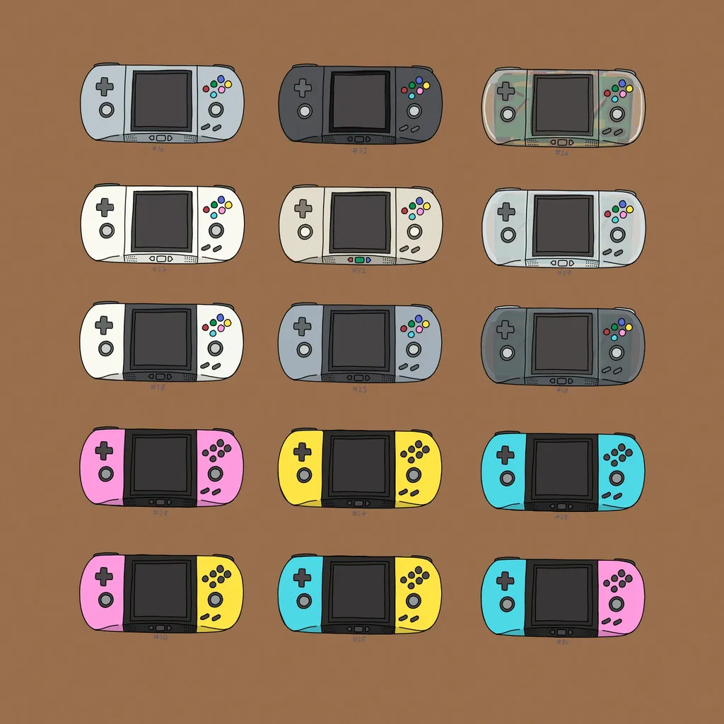 Multisystem Pocket colour schemes inspired by the Multisystem logo. Multisystem Pocket colour schemes inspired by the Multisystem logo.