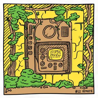#12 Remote // Inktober 2024
