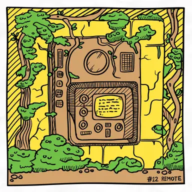 #12 Remote // Inktober 2024 - 2024-10-12