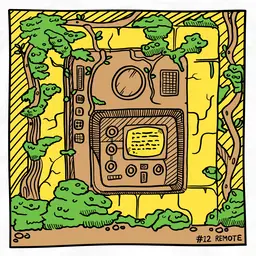 #12 Remote // Inktober 2024 - 2024-10-12