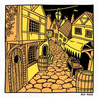 #27 Road // Inktober 2024