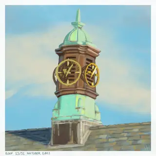 Roof, 13/31, Inktober 2021