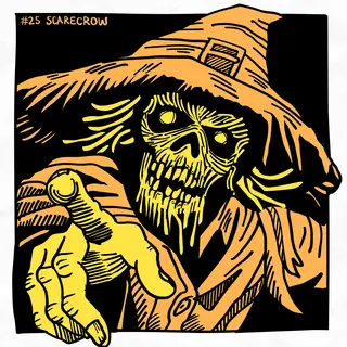#25 Scarecrow // Inktober 2024