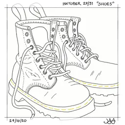 Shoes, 29/31, Inktober 2020 - 2020-10-29