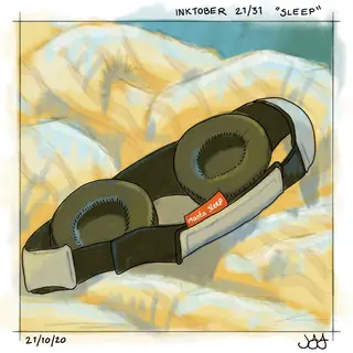 Sleep, 21/31, Inktober 2020
