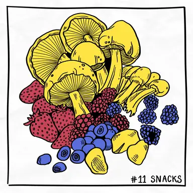 #11 Snacks // Inktober 2024 - 2024-10-11