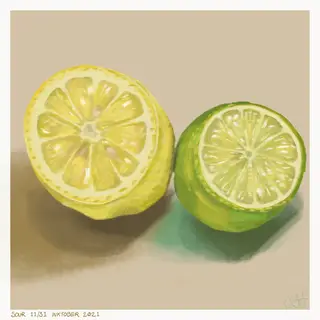 Sour, 11/31, Inktober 2021