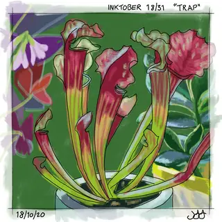 Trap, 18/31, Inktober 2020
