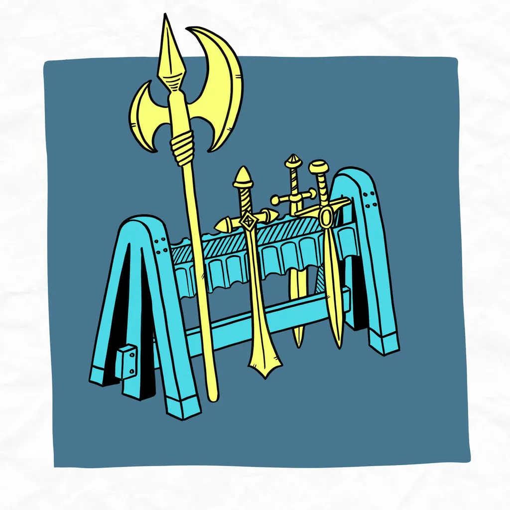 Weapon rack Weapon rack